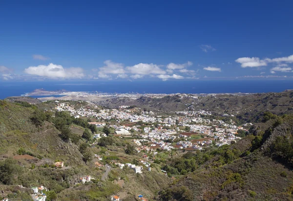Gran Canaria, sentiero escursionistico Cruz de Tejeda - Teror — Foto Stock