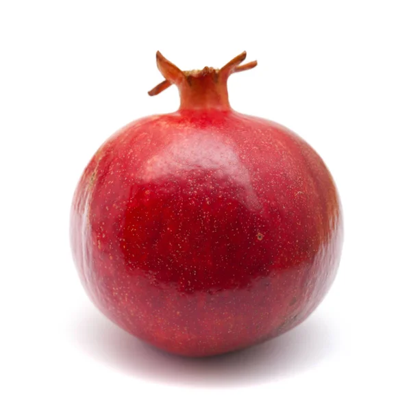 Pomegranate fruit  isolated on white — Stock Photo, Image