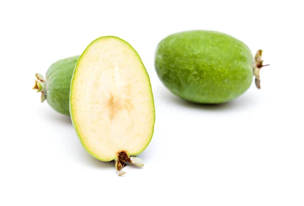 Fruta feijoa verde — Foto de Stock