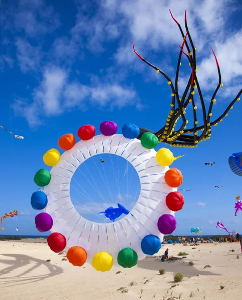 Fuerteventura Kite Festival — Stockfoto