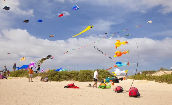 Φουερτεβεντούρα Kite Φεστιβάλ — Φωτογραφία Αρχείου