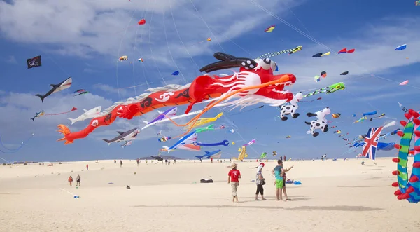 Fuerteventura Kite Fesztivál — Stock Fotó