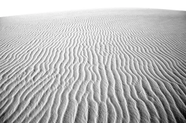 Duna de areia isolada — Fotografia de Stock