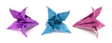 Origami lily modeli