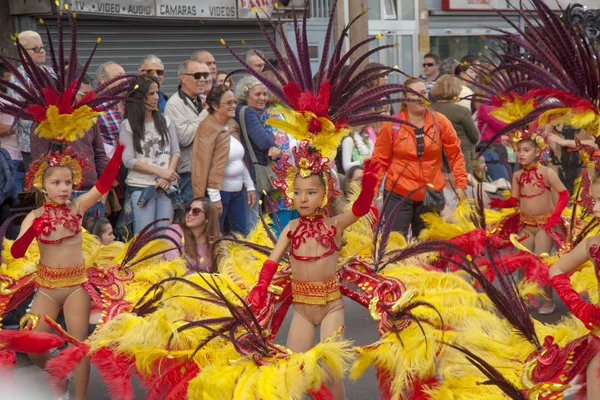 Las Palmas barn Carnival Parade — Stockfoto