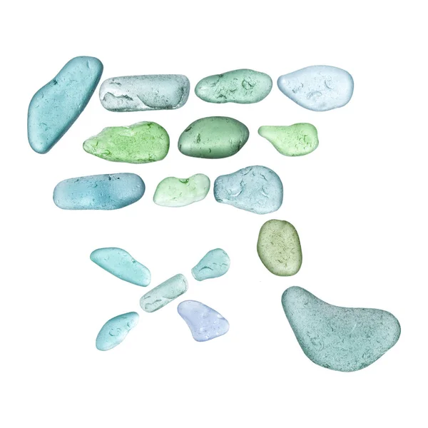 Sea glass pieces — Stock Photo, Image