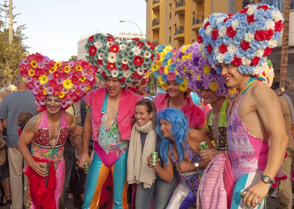 Desfile principal de carnaval de Las Palmas — Foto de Stock