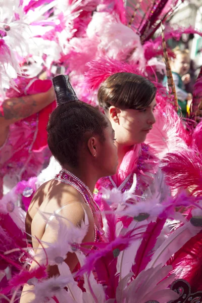 Las Palmas belangrijkste carnival parade — Stockfoto