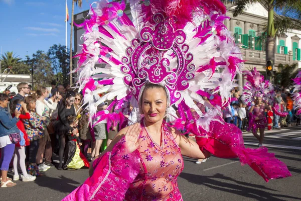 Défilé principal du carnaval de Las Palmas — Photo