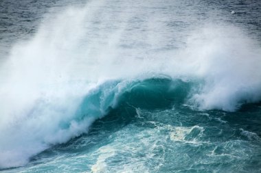 güçlü okyanus dalgası kırma