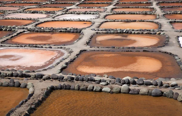 Gran Canaria, Salinas de Tenefe — Foto de Stock