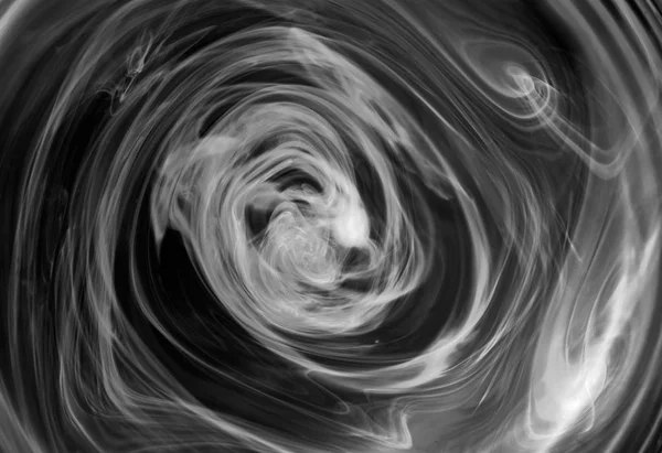 Tinte in Wasserspirale abstrakt — Stockfoto