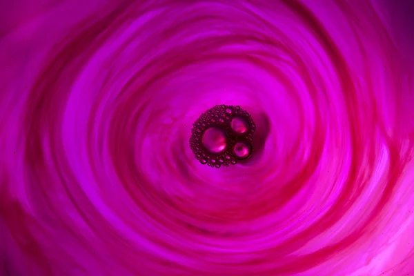 Tinta en espiral de agua abstracta — Foto de Stock