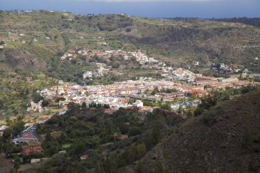 Inland Gran Canaria, April clipart