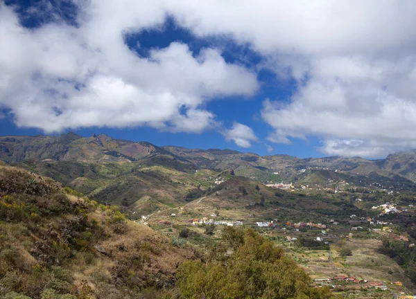 Vnitrozemí Gran Canaria, duben — Stock fotografie