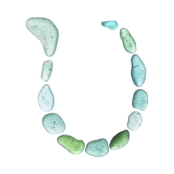 Sea glass symbol — Stock Photo, Image