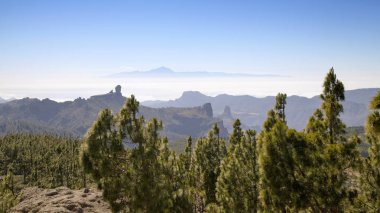 Gran Canaria, view from Pico de Las Nieves