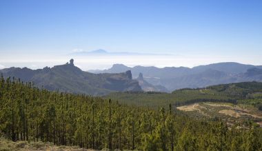 Gran Canaria, view from Pico de Las Nieves