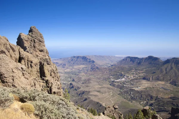 Gran Canaria, view from Pico de Las Nieves — Stok fotoğraf