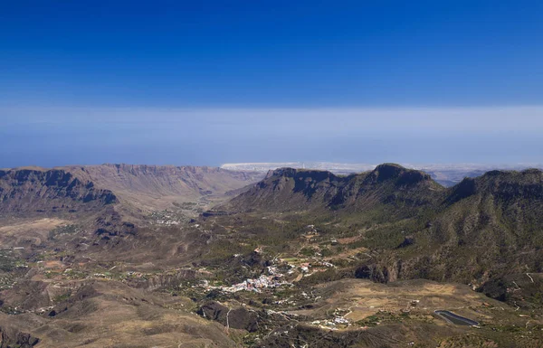 Gran Canaria, view from Pico de Las Nieves — Zdjęcie stockowe