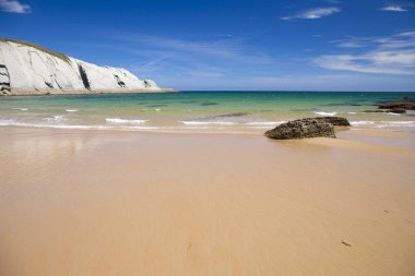 spectacular beach Playa de los Covachos, Cantabria