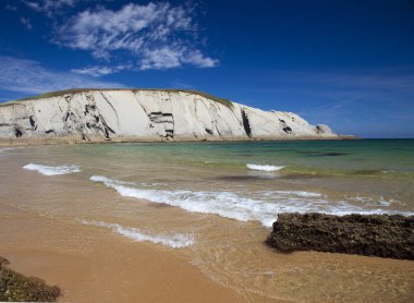 spectacular beach Playa de los Covachos, Cantabria