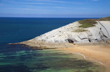 spectacular beach Playa de los Covachos, Cantabria