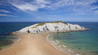 spectacular beach Playa de los Covachos, Cantabria