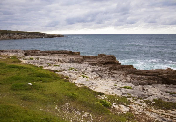 Costa na Cantábria — Fotografia de Stock