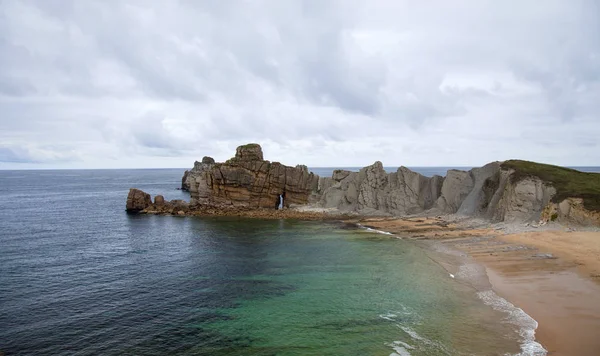 Cantábria, Costa Quebrada, em torno de Liencres — Fotografia de Stock