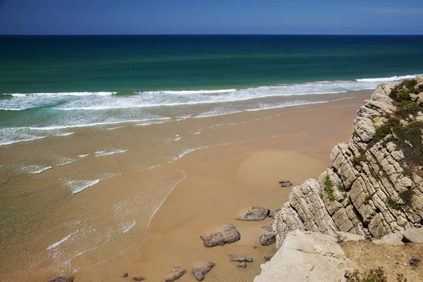 Cantabria, sandy beach — Stock Photo, Image