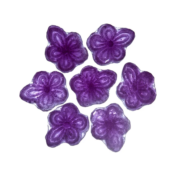 Фиолетовые конфеты Мадрида — стоковое фото