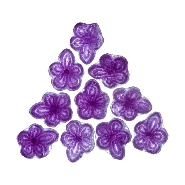 Фиолетовые конфеты Мадрида — стоковое фото