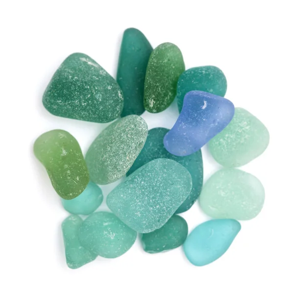 Small heap of seaglass — Stock Photo, Image