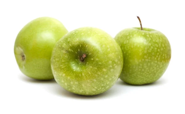 Green apple isolated — Stock Photo, Image