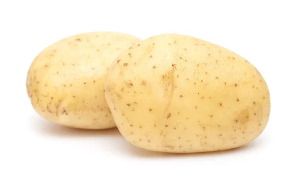 Grandes batatas brancas limpas — Fotografia de Stock