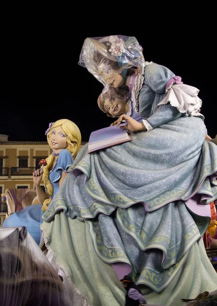 Valencia, Las Fallas — Stockfoto