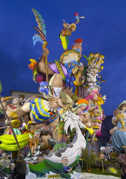 Valencie, Las Fallas — Stock fotografie