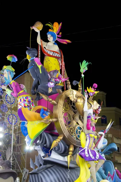 Valencia, Las Fallas — Stockfoto