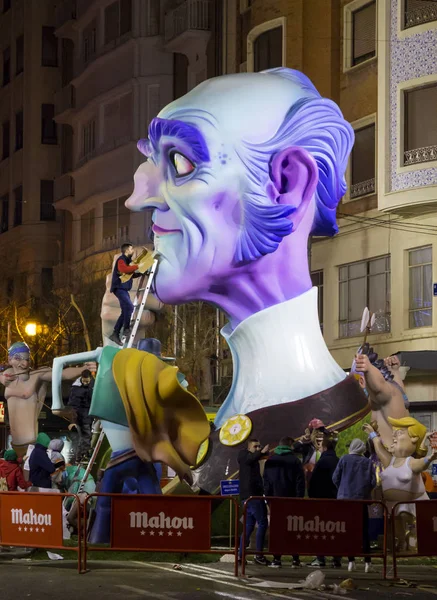 Valencia, Las Fallas — Stockfoto