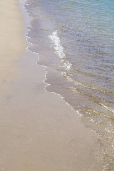 沙质海岸背景 — 图库照片