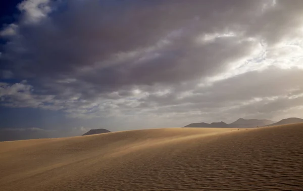 Sand och vindmönster — Stockfoto