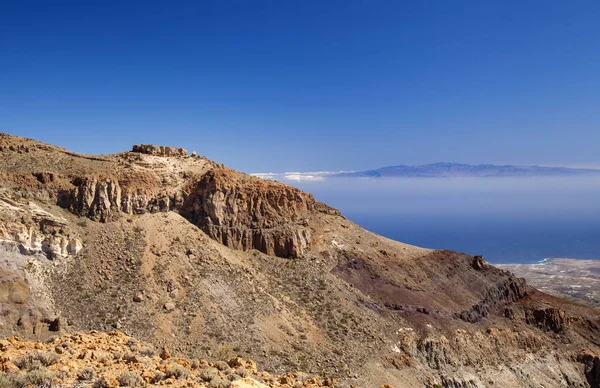 Uitzicht op Gran Canaria vanaf Tenerife — Stockfoto
