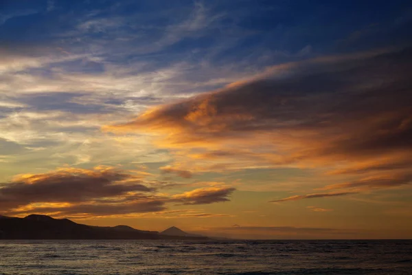 Bellissimo tramonto da Las Canteras — Foto Stock