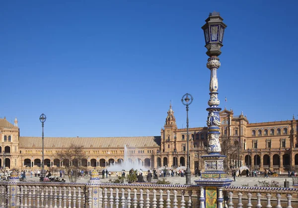 Seville, Espana Meydanı — Stok fotoğraf