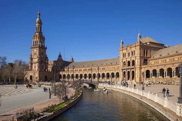 Sevilla, Plaza de España — Foto de Stock