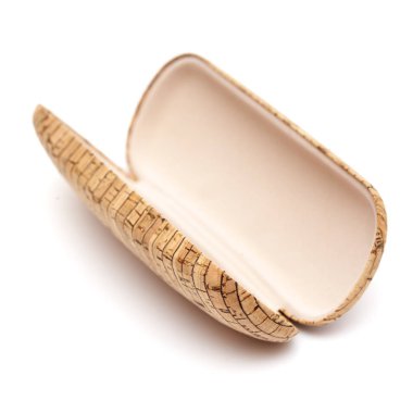 tıpa kaplı gözlük kutusu