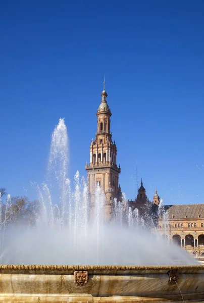 Sevilla, Plaza de España — Foto de Stock