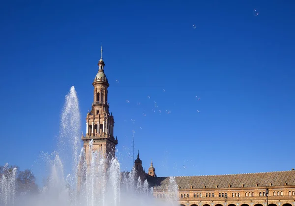 Seville, Espana Meydanı — Stok fotoğraf