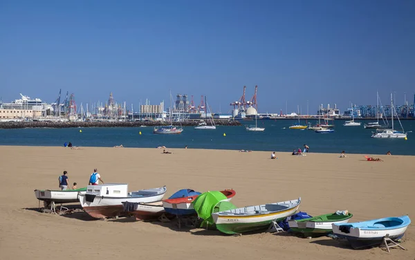 Playa de las Alcaravaneras — Stockfoto